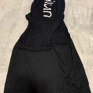 Calvin Klein active wear tank top with hood